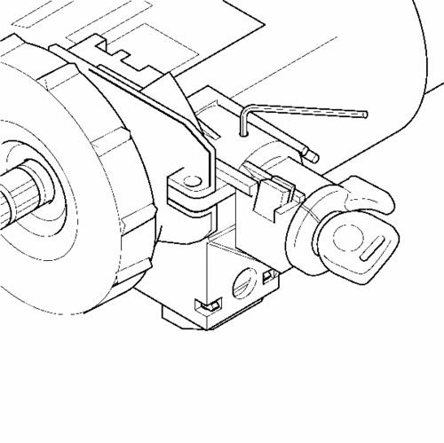 THREAD AT TOP IGNITION CYLINDER SCREW//BOLT OEM GM TILT STEERING COLUMN PARTS