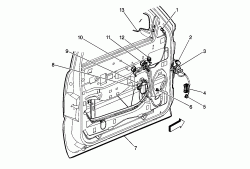 Door - Service & Diagrams - (02) | Chevy Avalanche Fan Club of North