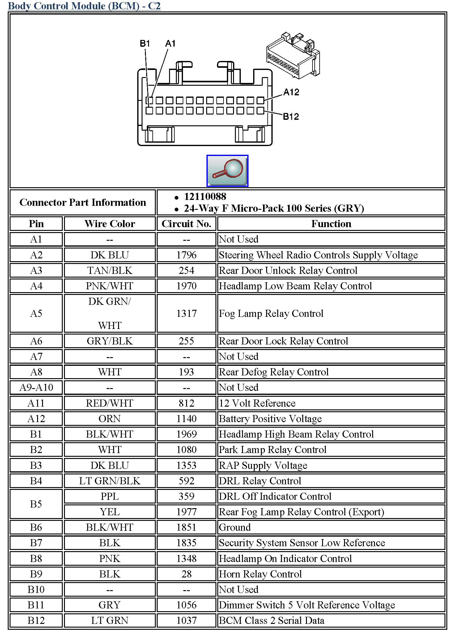  Vs Commodore Bcm Wiring Diagram Wiring Diagram