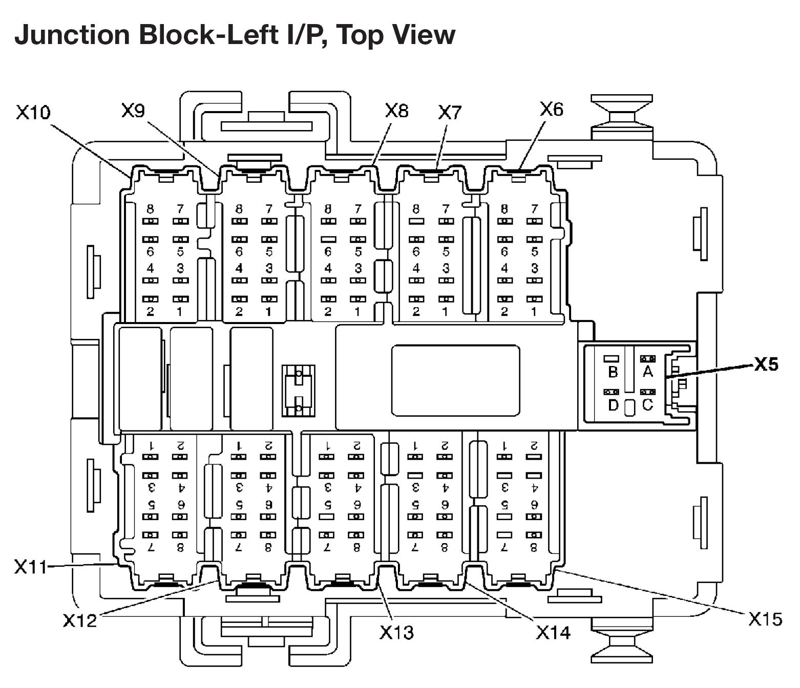 2007 Junction Block pinout